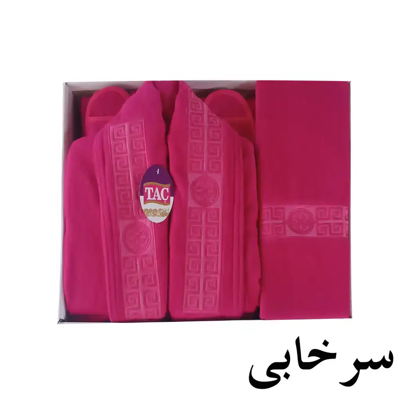 سرویس حوله پالتویی 4 تکه تاچ مدل هیرو