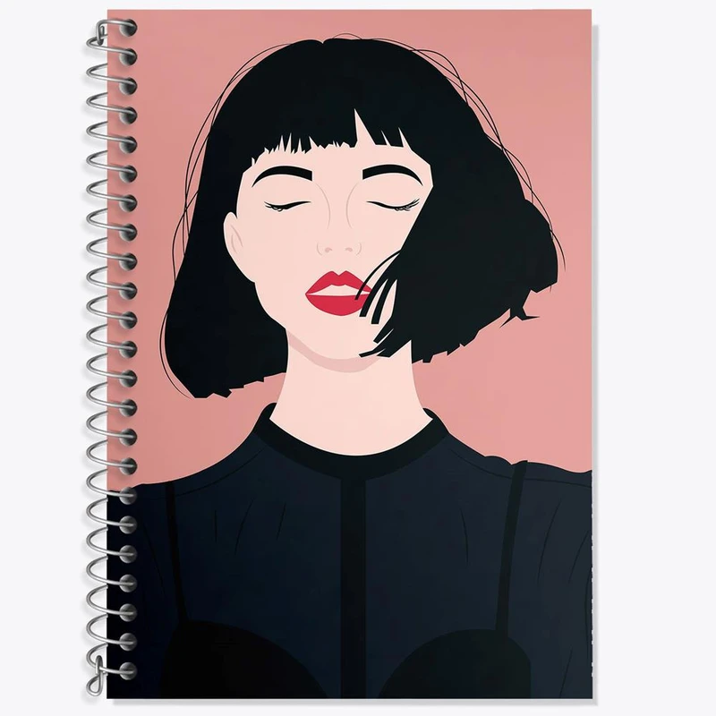 دفتر لغت 50 برگ خندالو مدل دختر قوی Girl Power کد 28950