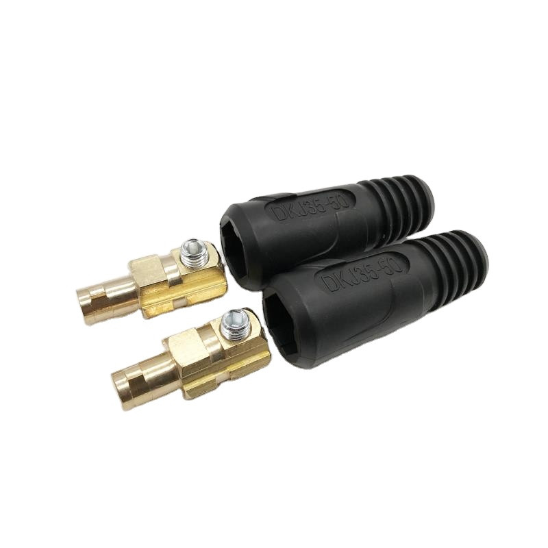 کانکتور نری دستگاه جوش مدل DKJ 35-50 بسته دو عددی کانکتور نری دستگاه جوش مدل DKJ 35-50 بسته دو عددی