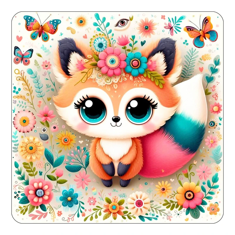 مگنت کاکتی طرح حیوانات رنگی مدل mp25675