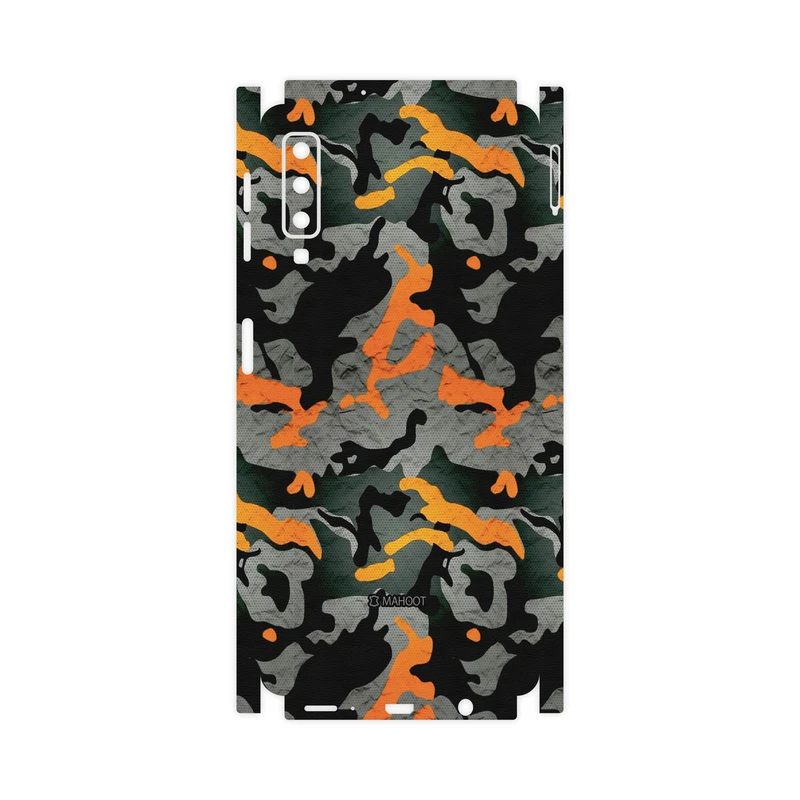 برچسب پوششی ماهوت مدل Autumn-Army-FullSkin مناسب برای گوشی موبایل سامسونگ Galaxy A7 2018