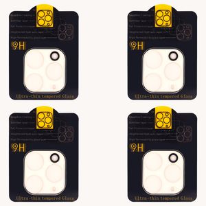 محافظ لنز دوربین مدل FULL GLASS مناسب برای گوشی موبایل اپل iPhone 11 Pro/11 pro Max بسته چهار عددی