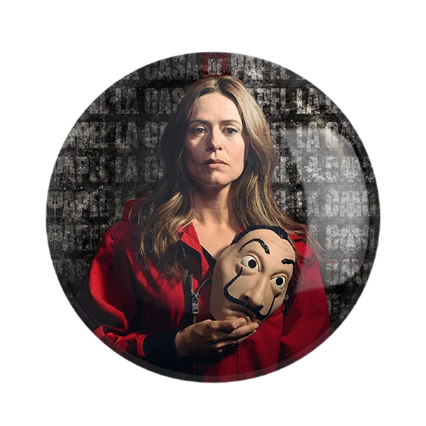 مگنت خندالو طرح راکل موریو سریال Money Heist کد 3225