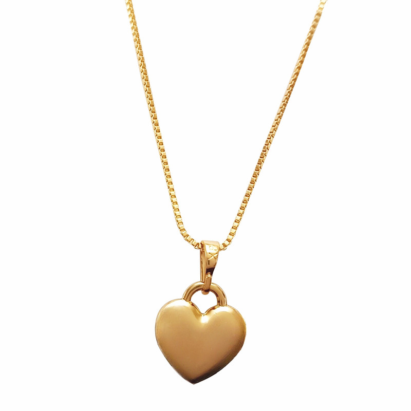 گردنبند زنانه ژوپینگ مدل قلب
