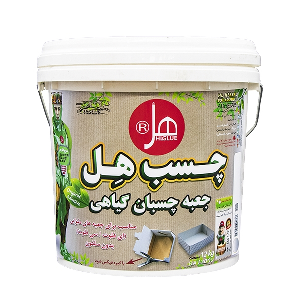 چسب جعبه هل مدل BA1200 حجم 12000 میلی لیتری