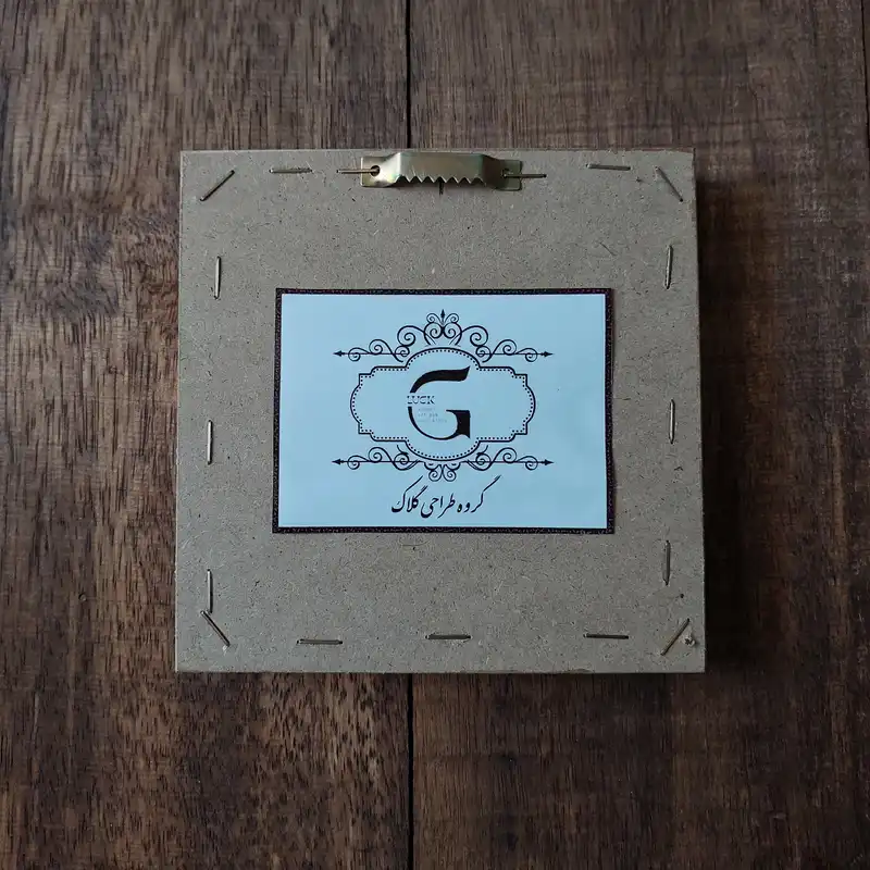 تابلو کاشی گلاک مدل سبک آرت طرح گل کد FT21