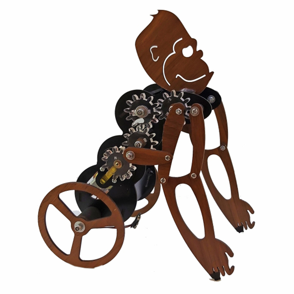 بازی آموزشی خانواده باهوش من مدل ربات گوریل چرخ دنده ای 