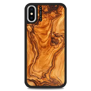 AKAM AMC-WAX-WOOD-25 Cover For Apple iPhone X/Xs