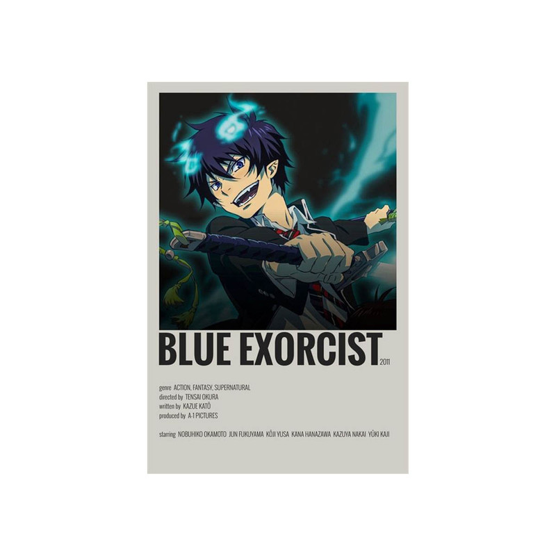 استیکر مدل انیمه طرح Blue Exorcist