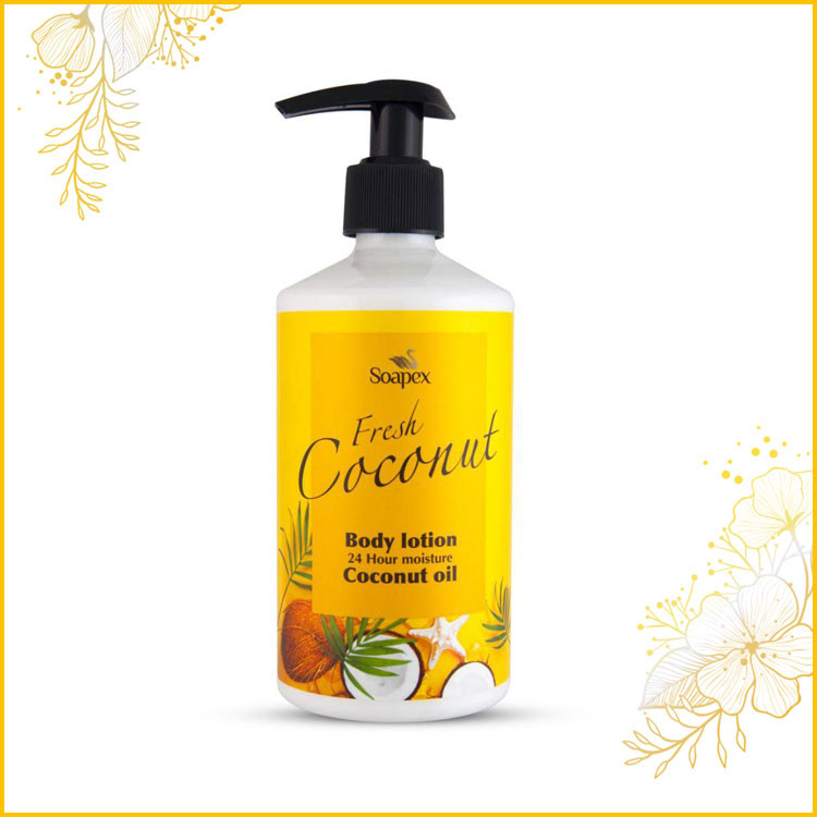 لوسیون بدن سوپکس مدل Coconut oil حجم 350 میلی لیتر مجموعه 2 عددی