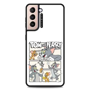 AKAM AMC-WSGS21P-TOM & JERRY1 Cover For Samsung Galaxy S21 Plus