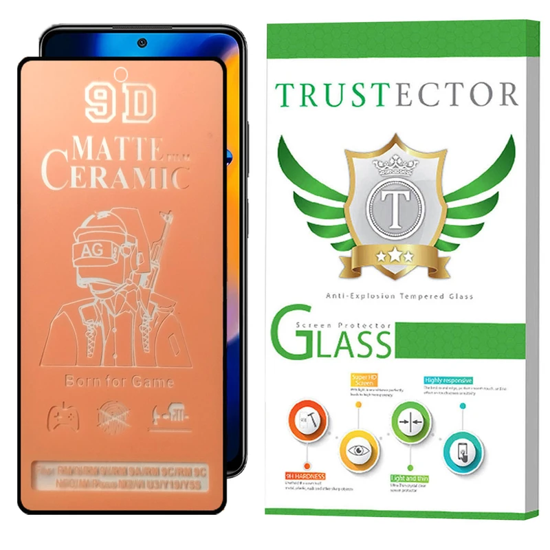 محافظ صفحه نمایش سرامیک مات تراستکتور مدل CATA مناسب برای گوشی موبایل شیائومی Redmi Note 11 Pro 4G