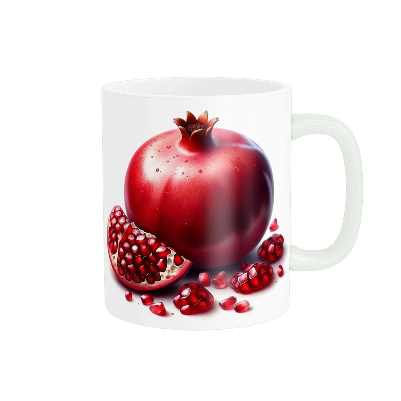 ماگ پاد آفرین مدل انار شب یلدا طرح سنتی ایرانی کد 2531