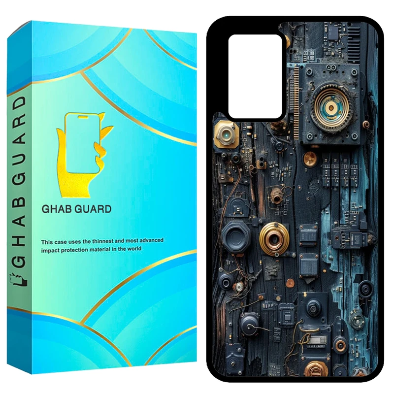 کاور قاب گارد طرح تکنولوژی مدل GCHP11S مناسب برای گوشی موبایل شیائومی Redmi Note 11 4G / Redmi Note 11S 4G