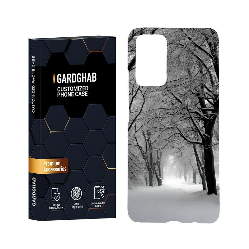 کاور گارد قاب مدل کهکشان و طبیعت مناسب برای گوشی موبایل شیائومی Poco M4 Pro 5G / Note 11 5G