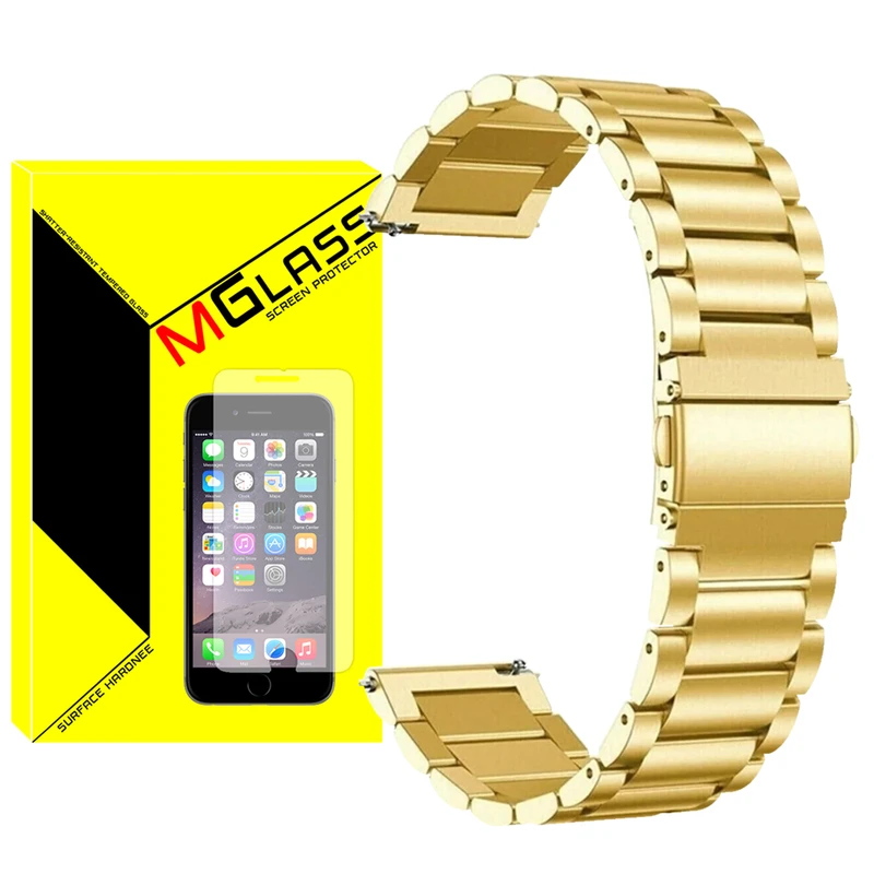 بند ام‌گلس مدل 3Bead-MG-TW مناسب برای ساعت هوشمند گلوریمی M1 Pro / GS1 Pro / Calling Watch M2