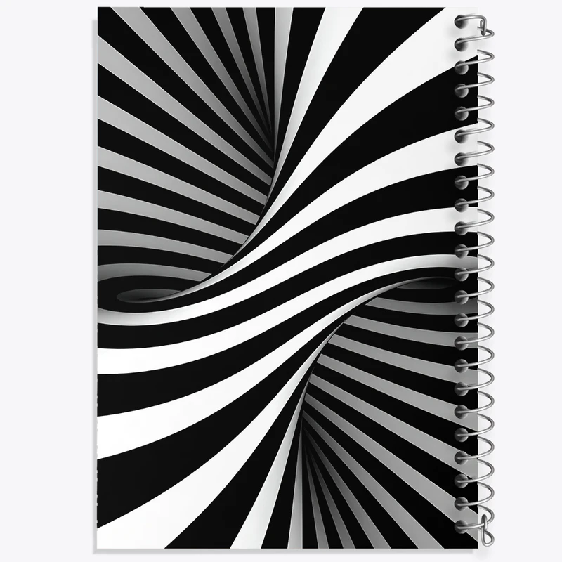 دفتر لیست خرید 50 برگ خندالو طرح راه راه کد N5424