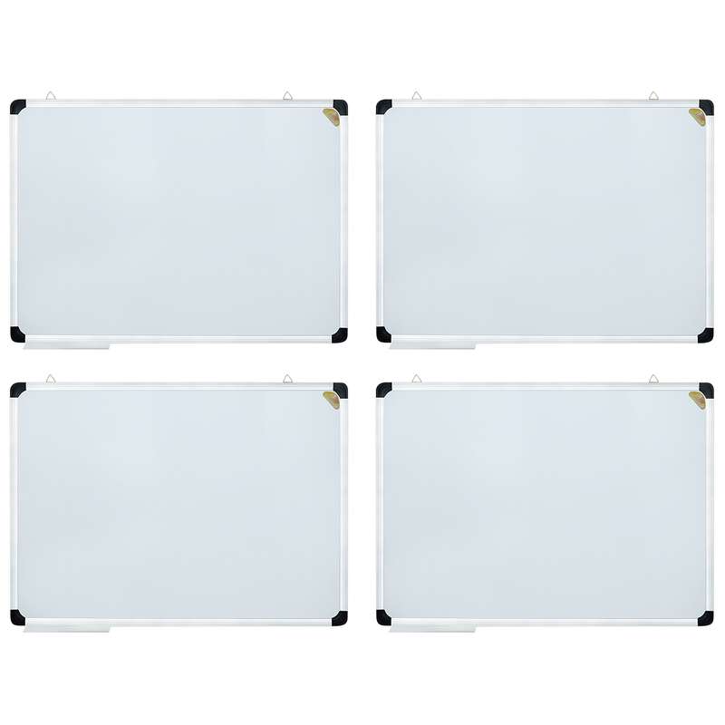 تخته وایت برد نیکان مدل مغناطیسی سایز 120×80 سانتی متر بسته 4 عددی