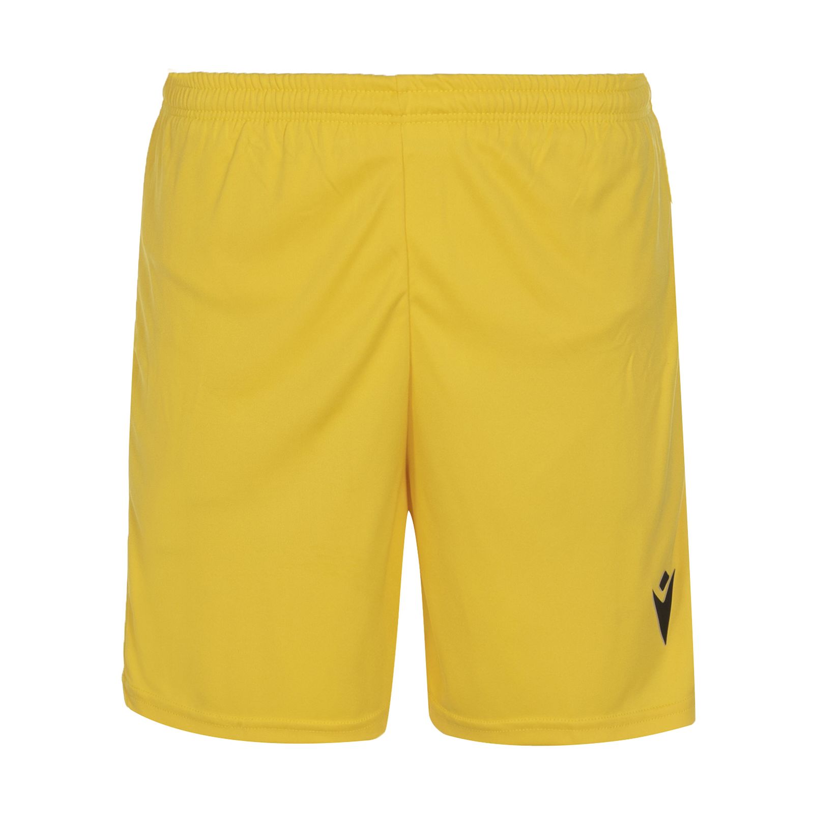  ست تی شرت و شلوارک ورزشی مردانه مکرون مدل فارست رنگ زرد -  - 2