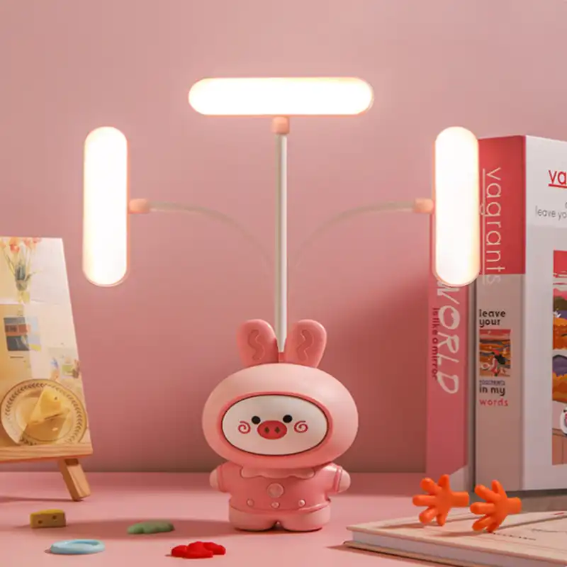 چراغ مطالعه مدل شارژی فانتزی تراش دار طرح خرگوشی