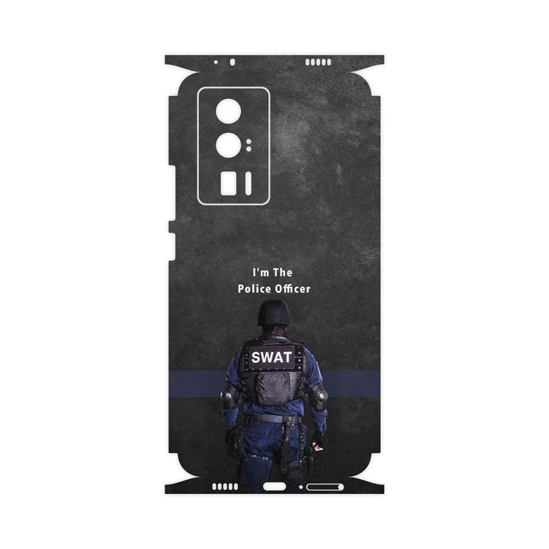 برچسب پوششی ماهوت مدل Police Officer-FullSkin مناسب برای گوشی موبایل شیائومی Poco F5 Pro