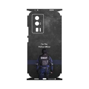 MAHOOT Police Officer-FullSkin Cover Sticker for Xiaomi Poco F5 Pro