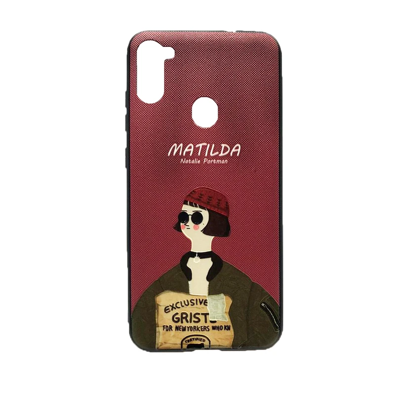 کاور طرح ماتیلدا مدل 011 مناسب برای گوشی موبایل سامسونگ Galaxy A11