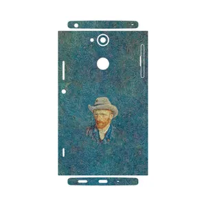 MAHOOT Self portrait with a gray felt hat-FullSkin Cover Sticker for Sony Xperia XA2