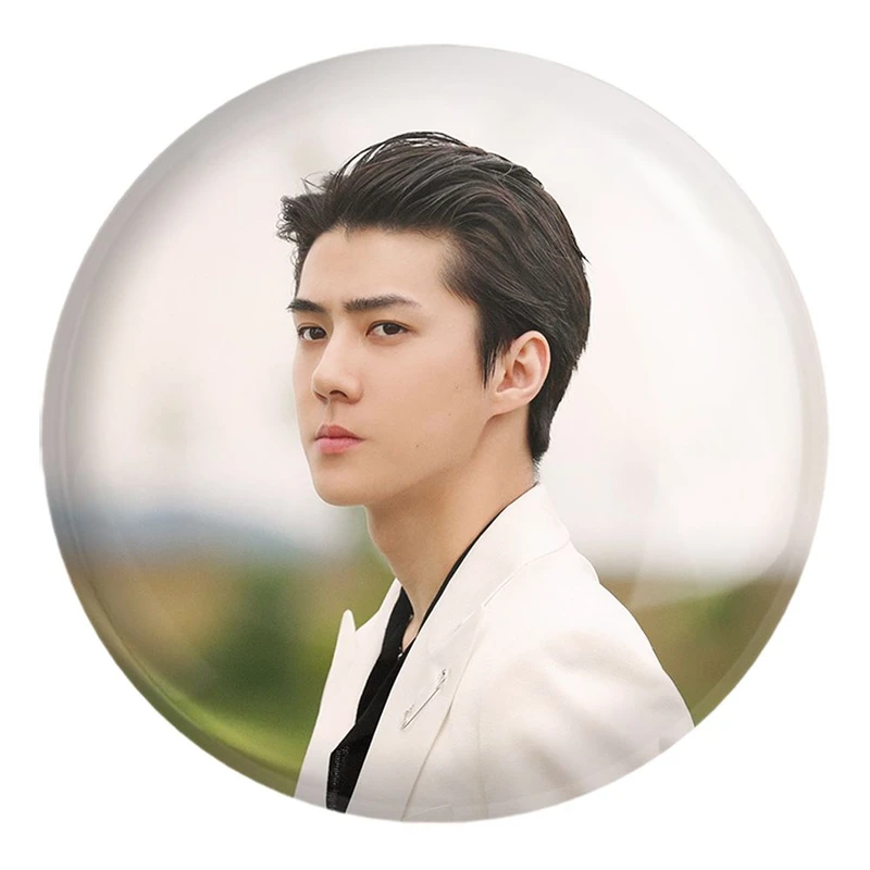 پیکسل خندالو طرح سهون گروه اکسو EXO کد 16826 مدل بزرگ