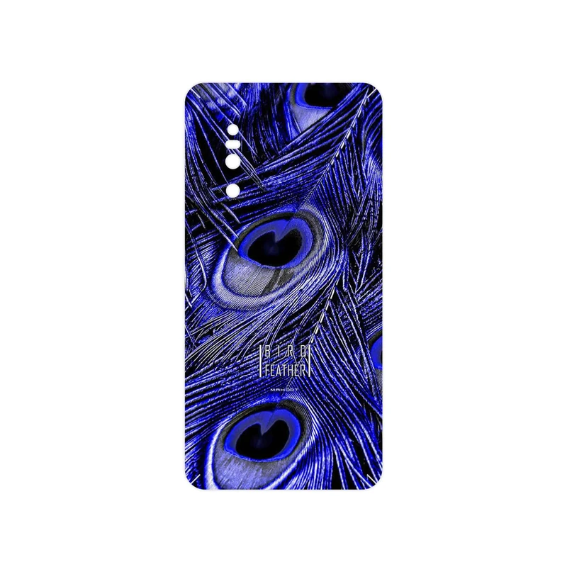 برچسب پوششی ماهوت مدل Purple Feather مناسب برای گوشی موبایل ویوو X27