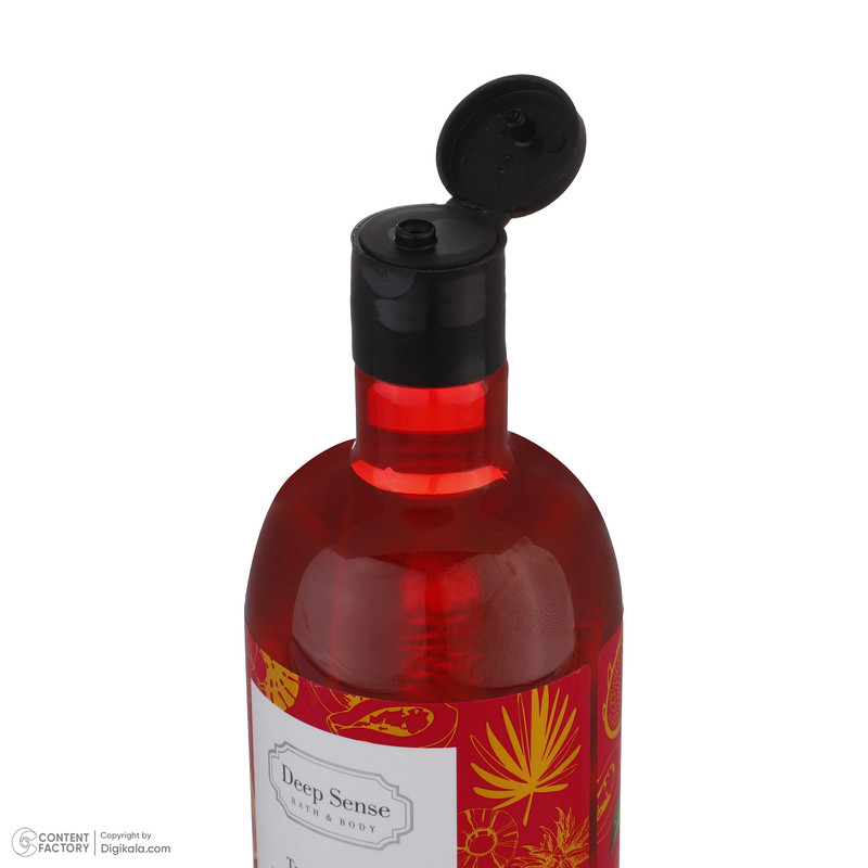 شامپو بدن دیپ سنس مدل تروپیکال حجم 400 میلی لیتر