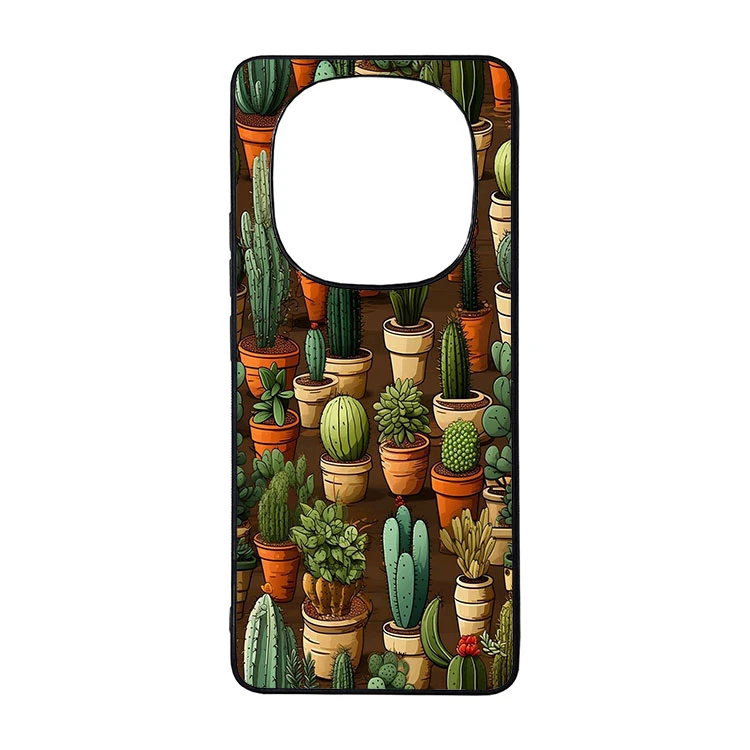 کاور گالری وبفر طرح کاکتوس ها مناسب برای گوشی موبایل شیائومی redmi note 14 pro plus 5g