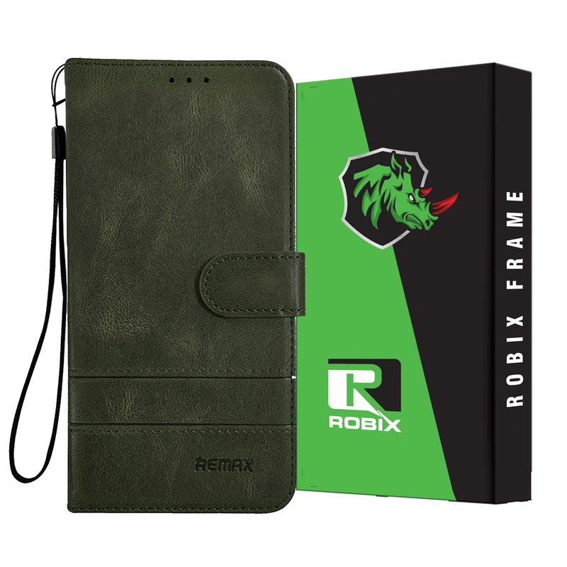 کیف کلاسوری روبیکس مدل COLORBG مناسب برای گوشی موبایل اپل iPhone 16 به همراه بند آویز