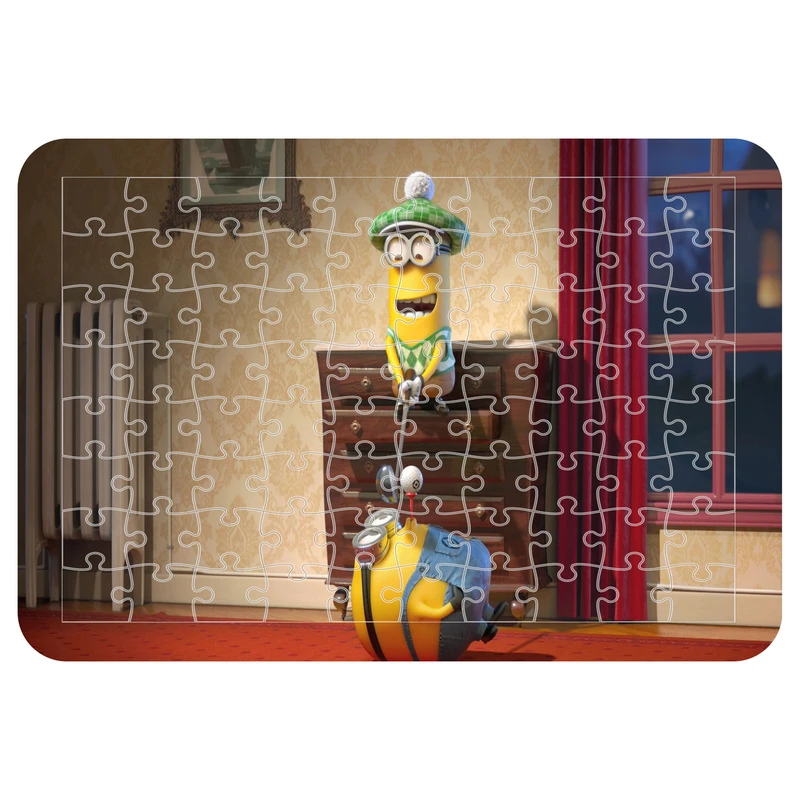 پازل 54 تکه مدل CHB1681 طرح انیمیشن من نفرت انگیز مینیون ها