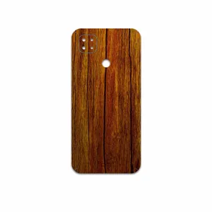 MAHOOT Orange-Wood Cover Sticker for Xiaomi Poco C3