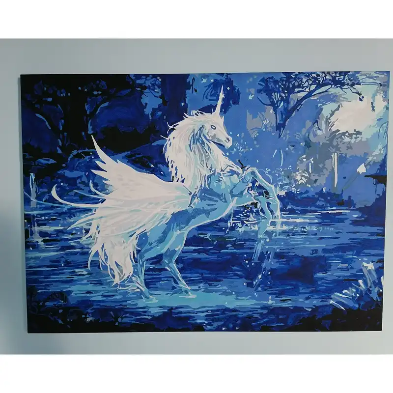 بسته رنگ آمیزی رنگانا طرح یونیکورن کد RA136