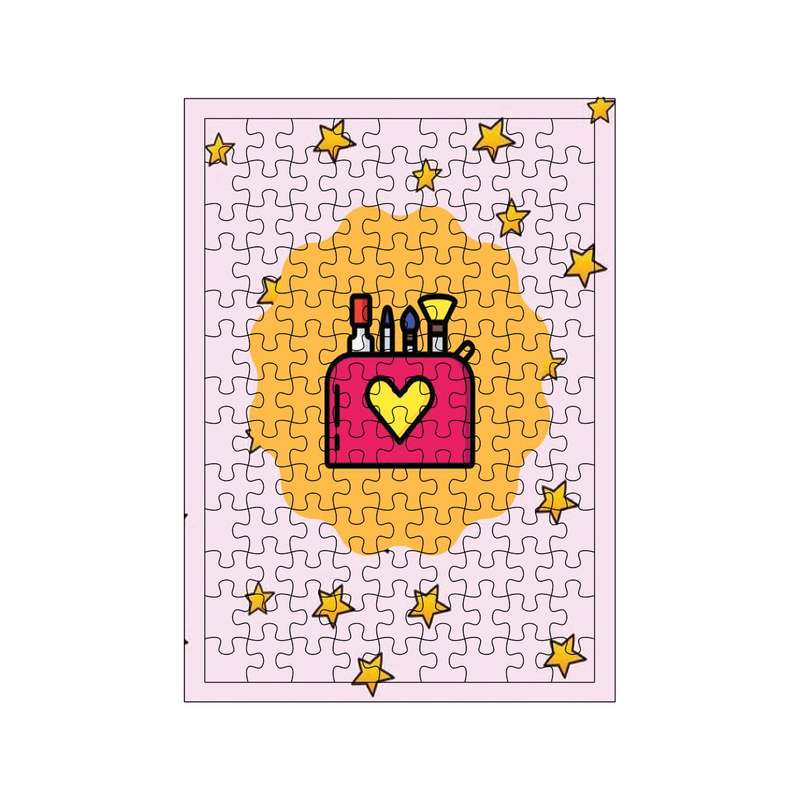 پازل 117 تکه مدل لوازم آرایش کد 342