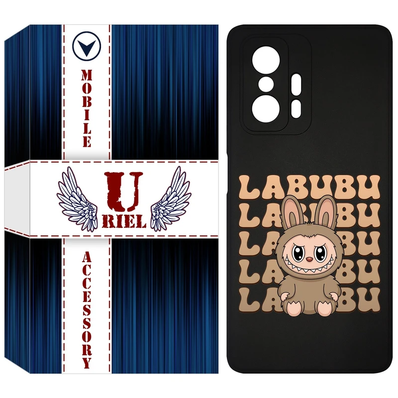 کاور یوریل قاب مدل KSH کد 134 طرح عروسک لبوبو مناسب برای گوشی موبایل شیائومی 11T / 11T Pro