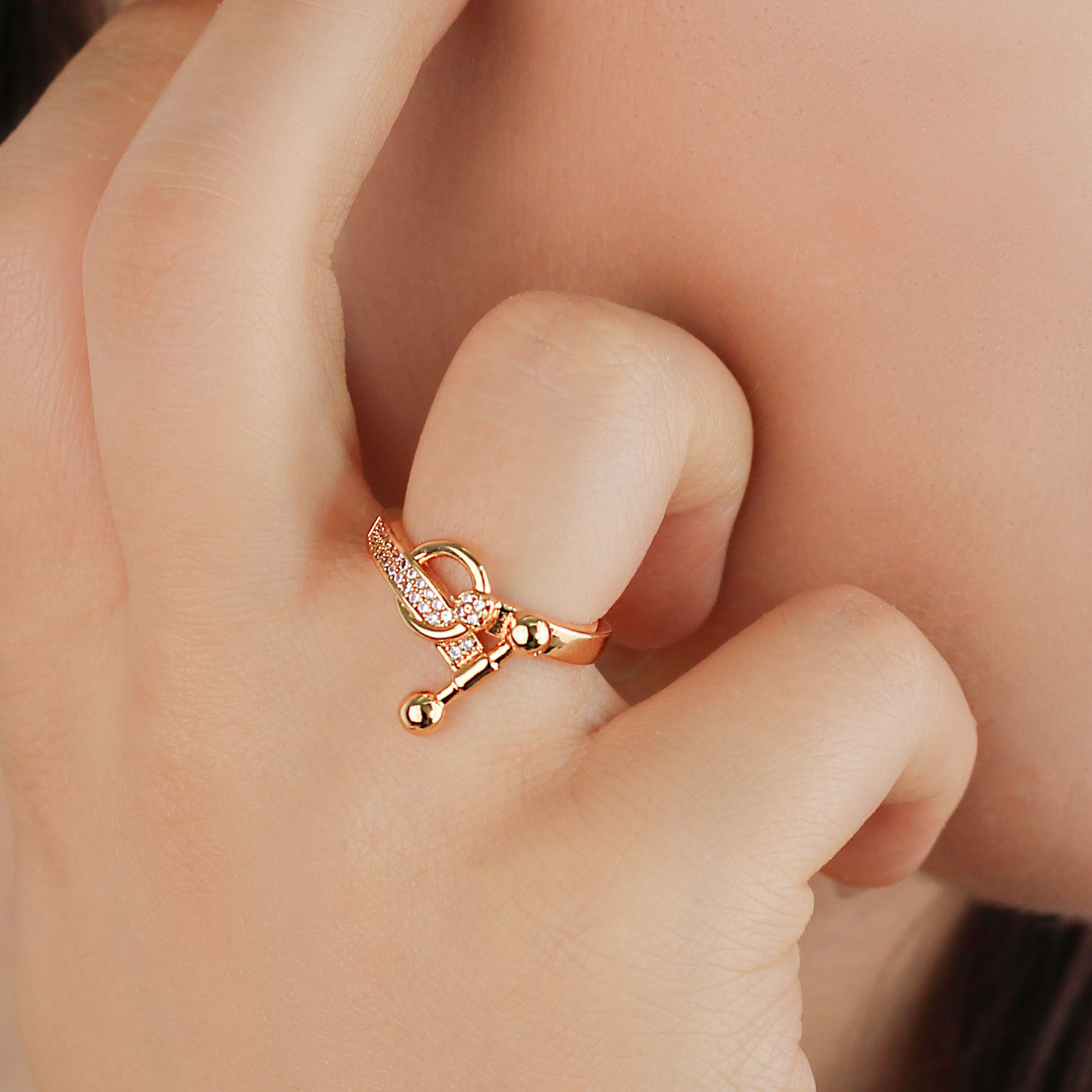 انگشتر زنانه وای اس ایکس مدل L219