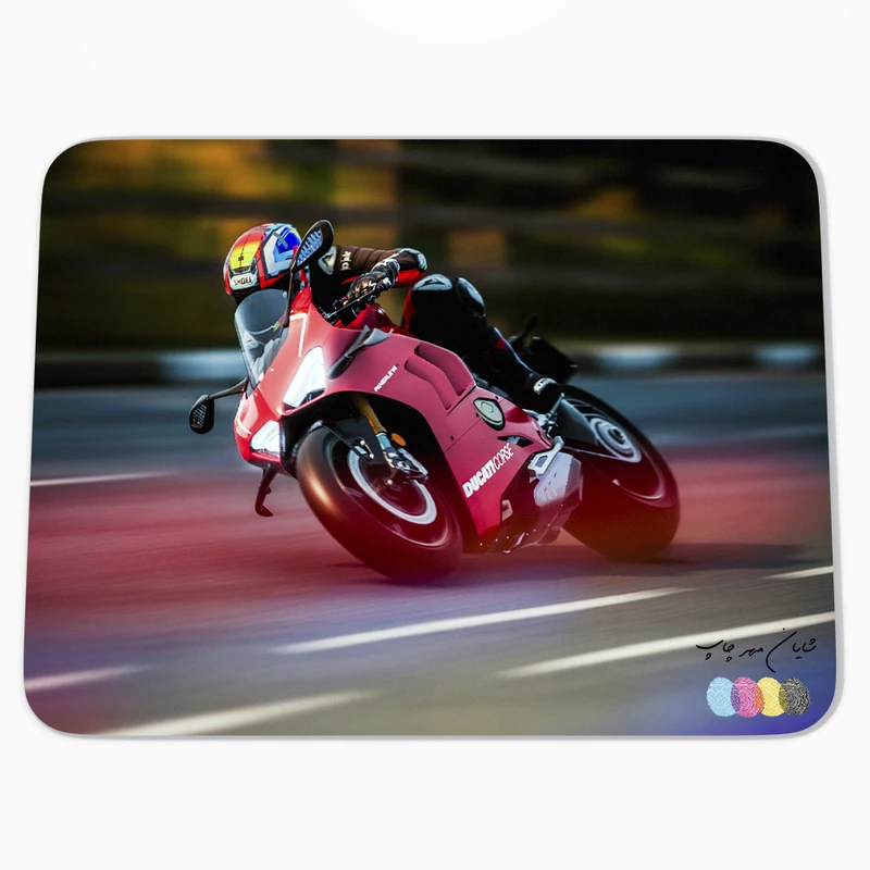 ماوس پد شایان مهر چاپ مدل ride 4 ducati panigale