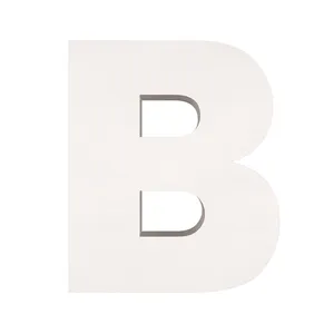 ماکت دکوری طرح حروف برجسته کد B-LARGE 