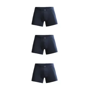 شورت مردانه دن الگدن مدل PB100-S.NAVY-P3 بسته 3 عددی