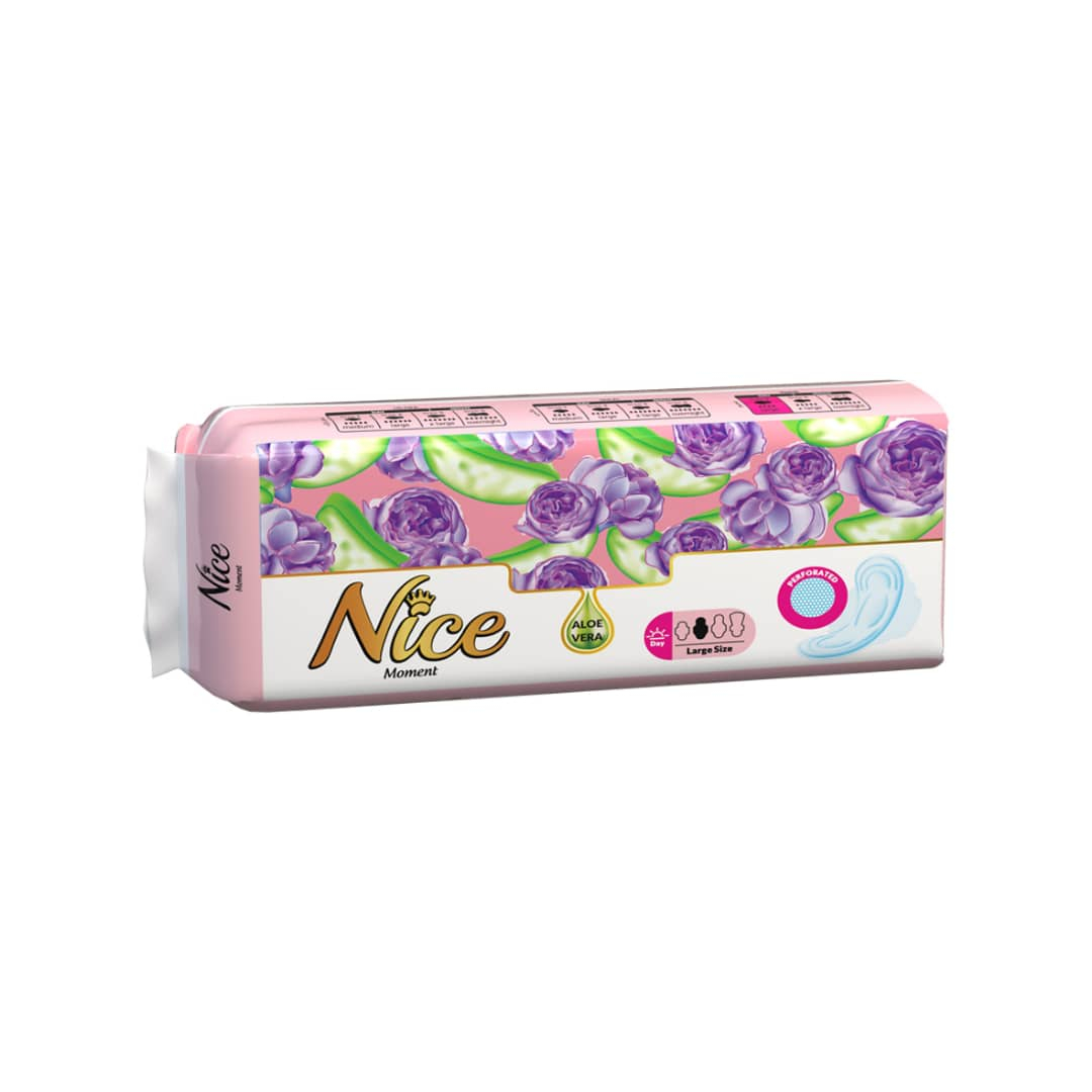نوار بهداشتی نایس مدل ضخیم سایز Large بسته 10 عددی