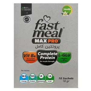 ساشه فست میل با طعم وانیل اسمارت نوتریشن - 18 گرم بسته 10 عددی