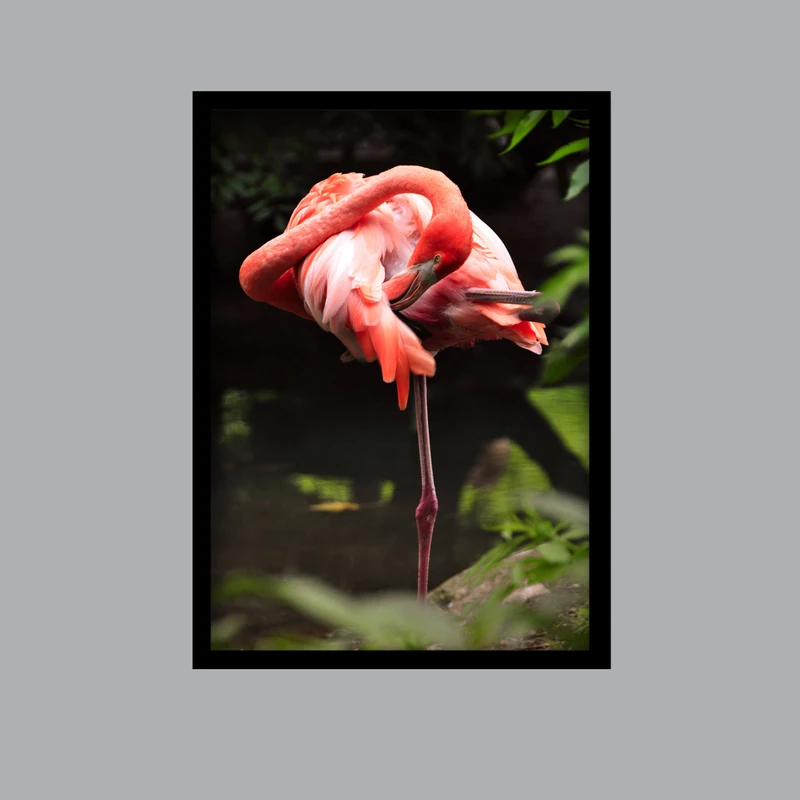 تابلو لیلیان طرح فلامینگو کد LA-G10212-2