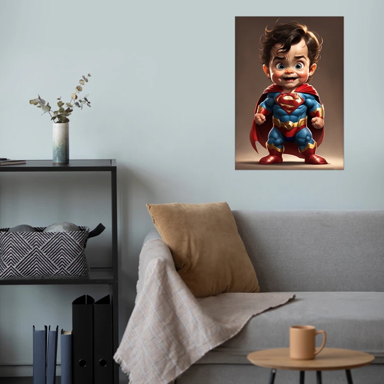 پوستر گوفی مدل بچه سوپرمن کامیک دی سی طرح Kid Superman DC کد FIG25
