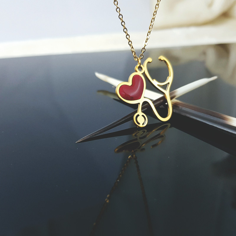 گردنبند زنانه گيلواره زراوشان مدل گوشی پزشکی کد A33 گردنبند زنانه گيلواره زراوشان مدل گوشی پزشکی کد A33