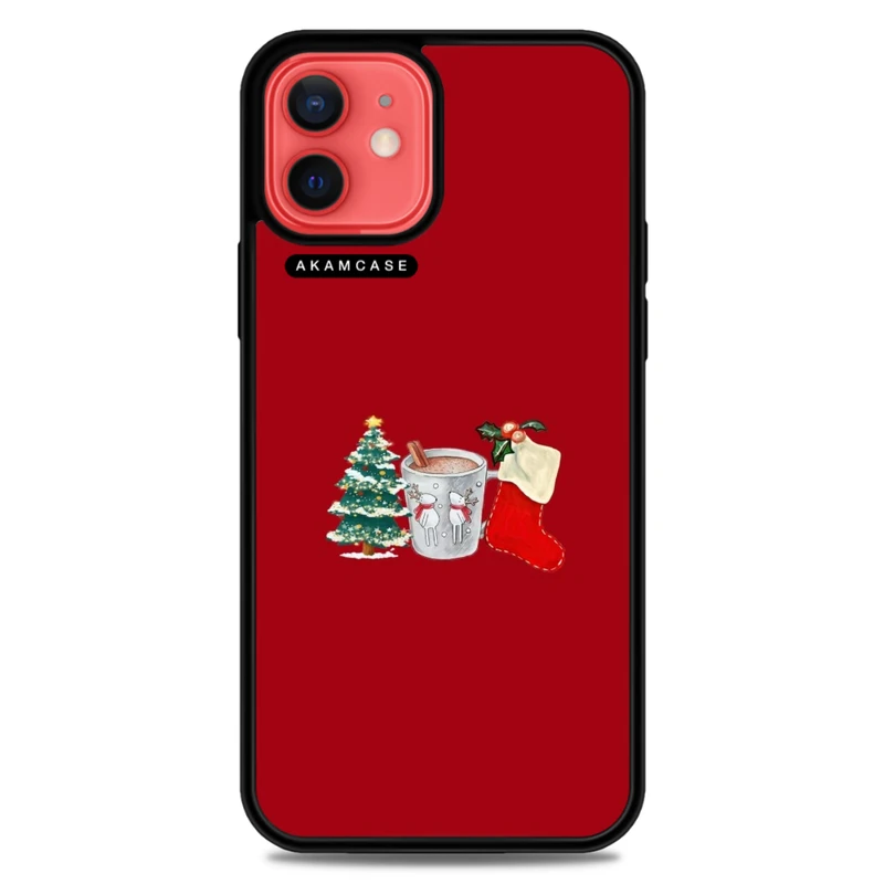 کاور آکام مدل AMC-WA12-CHRISTMAS-11 مناسب برای گوشی موبایل اپل iPhone 12