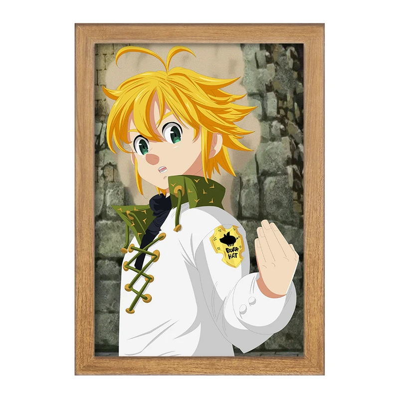 تابلو خندالو مدل ملیوداس انیمه هفت گناه کبیره  کد 17554