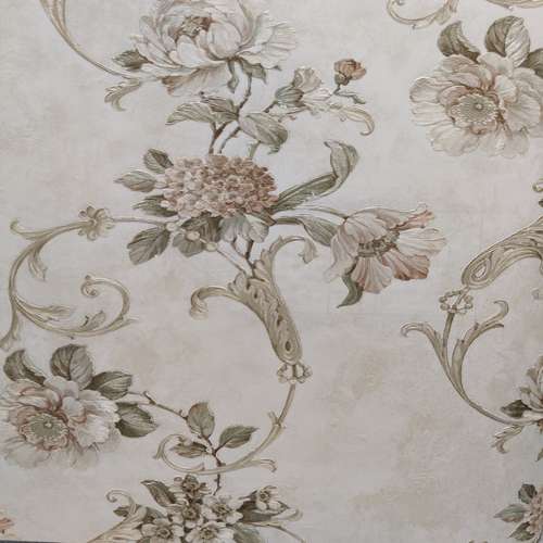 کاغذ دیواری مدل گل دار کلاسیک کد EL 2007